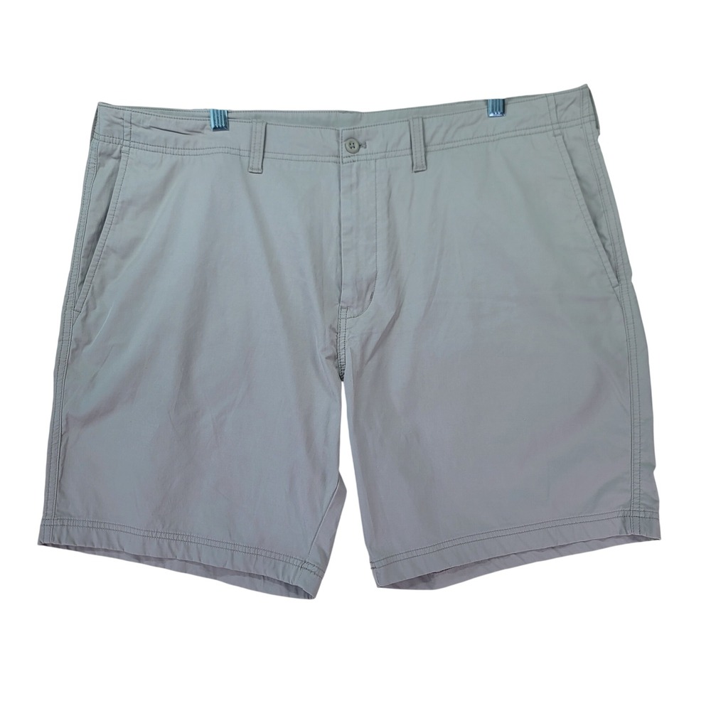 Duck Head Chino Shorts Men 41 Khaki Excellent Stretch Performance Flat Front